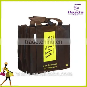 Hot Sale Non-woven Wine Bag,non Woven Wine Bag Bag in Box,non Woven Wine Bottle Bag With Printing thumbnail-1