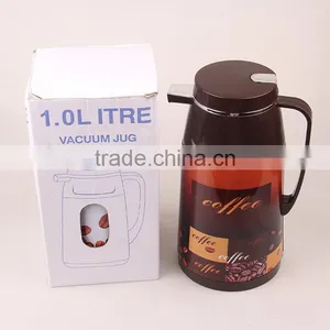 Wholesale Hot Sell Beautiful Colorful Plastic Thermo Water Jug Coffee Jug for Keep The Water Or Coffee Temperature thumbnail-1