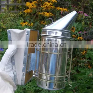 Factory Price Manual Stainless Steel Bee Smoker With Heat Shield thumbnail-5