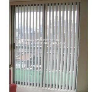 Manual Control Fabric Vertical Blinds Office Window Blinds thumbnail-1