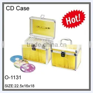 Aluminum Frame Acrylic Panel cd Case thumbnail-1