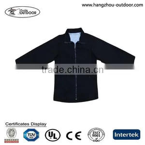Stylish Flees Plain Jacket thumbnail-2