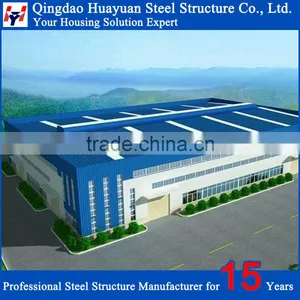 Prefabricated Structural Steel Fabrication Workshop Layout thumbnail-1