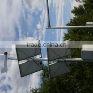 off Grid Solar and Wind Turbine Hybrid System for Road Security thumbnail-1