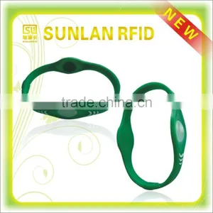 Anti-collision Waterproof UHF RFID Silicon Wristbands / Wrist Band thumbnail-6