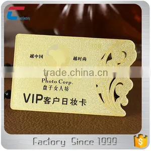Customized Design Embossed Stainless Steel Metal Business Card thumbnail-2