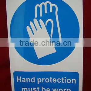 OEM Printing Self Adhesive Hand Protection Pvc Sticker thumbnail-1
