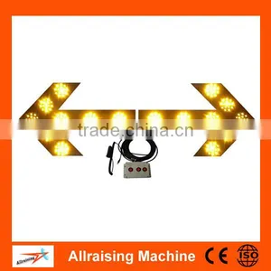 IP65 Solar Powered Road Safety Sign With Arrows thumbnail-1