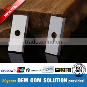 Tungsten Carbide Woodworking Reversible Knives for Portable Planers thumbnail-1