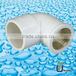 UPVC Copper Thread Elbow 90 DIN PN16 /plastic Elbow 90 thumbnail-1
