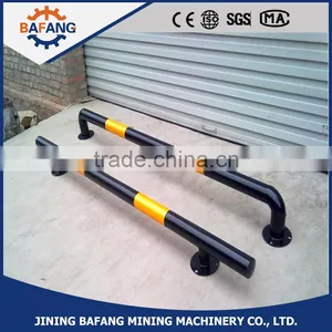 Hot Selling Car Parking Pole Cast Iron Base the Straight and Bent thumbnail-1