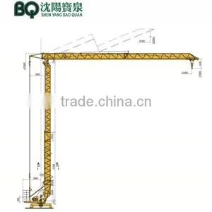 High Quality QTK25 Self Fast Erecting Tower Crane thumbnail-2