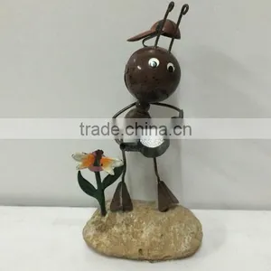 2015 Newest Design Garden Ant Metal Ant Decoration Painted Metal Ant Ant With Flower Garden Stake Ant Stakes Metal Ant Garden thumbnail-4