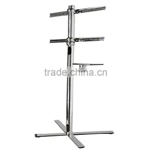 LCD LED TV Stand With Universal Mounting System Stainless Steel TV Stand thumbnail-3