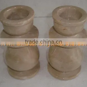 UNIQUE MARBLE CANDLE HOLDERS STANDS thumbnail-6