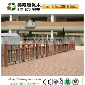 Waterproof Wood Plastic Composite Wpc Fence Wpc Decking thumbnail-1