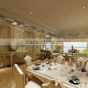 Professional 3D Rendering Interior Design For European Style Bar Room With Complete Furniture And Decoration Item thumbnail-3