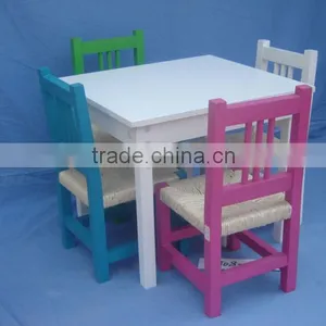Multifunction Children Wood Chair for Play, Toy Chair, Children Table and Chair thumbnail-1