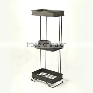 Standing 3-tire Bathroom Shampoo Rack thumbnail-4