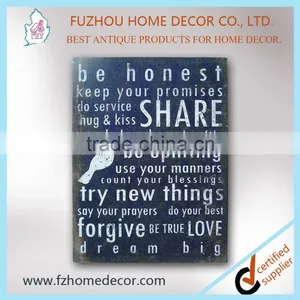 2016 Shabby Chic Wall Plaque Gifts thumbnail-1