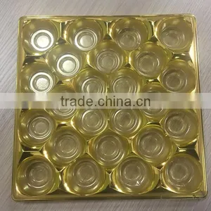 Chocolate Blister Tray Candy Insert Tray Thermoformed Blister Packing Food Grade Thermoformed Plastic Trays thumbnail-1