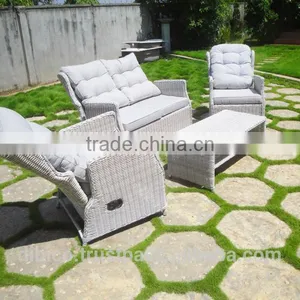 Relax Comfortable Garden Rattan Furniture Sofa Set thumbnail-4