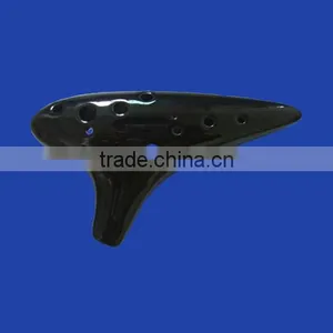 Black Pottery Ocarina Theremin thumbnail-1