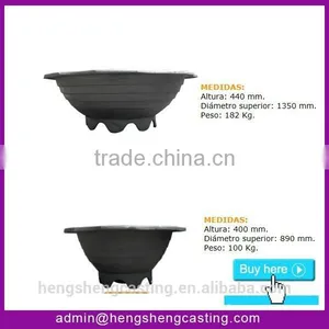 Garden Supplier Cast Iron Garden Planter Metal Flower Pot thumbnail-6