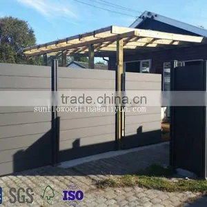 Wpc Fence Panels Wholesale, Outdoor Waterproof Vinyl Fence thumbnail-1