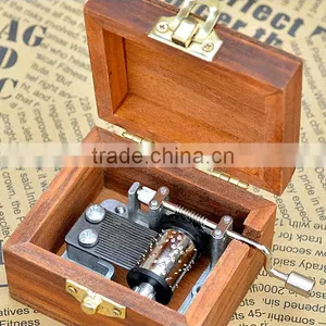 Eco-friendly Best Design Wood Pull String Music Box thumbnail-2