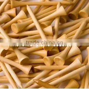 Natural Bamboo Golf Tees With Your Logo thumbnail-2