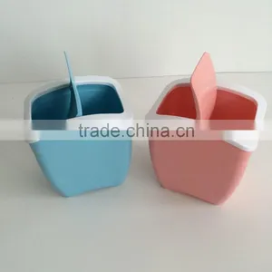 2015 New Style Mini Plastic Trash Can With Active Cover thumbnail-2