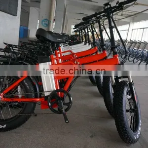 2016 Top Seller High Speed 20 Inches Electric Folding Fat Tire Bike Hasky Bike thumbnail-3