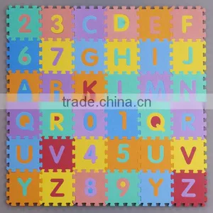 Non-toxic Eva Education Alphabet Numbers Puzzle Jigsaw Mat thumbnail-1