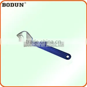 D2013 One-color Plastic Handle Adjustable Wrench/spanner thumbnail-1
