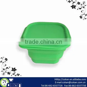 New Design Foldable Silicone Food Container CK-SL032 thumbnail-1