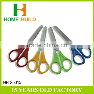 Factory Price HB-S5015 5" Student Scissors Graduated Blade Student Wholesale Scissors thumbnail-1