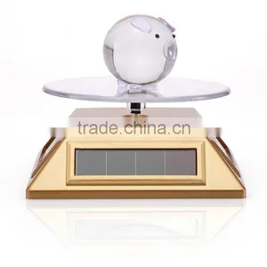 New Popular Solar Powered Rotating Jewellery Mobile Phone Ring Bracelet Watch Display Stand thumbnail-2