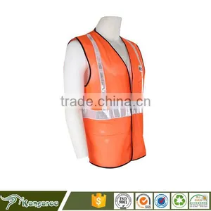 Polyester Fabric For Safety Vest With Reflective Tape thumbnail-6