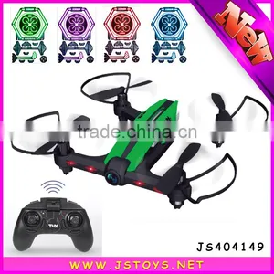 High Tolerance Motor rc Camera Drone Quadcopter With Colorful Flashing Lights thumbnail-1