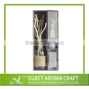 Popular Customized Glass Bottle With Rattan Sticks for Automatic Sola Flower Fragrance Diffuser thumbnail-2