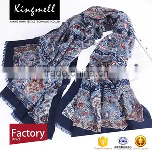 Custom 2017 Women Cotton Linen Neck Scarf Beauty Scarf thumbnail-2