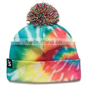 High Qualty New Style Tie Dye Beanie thumbnail-3