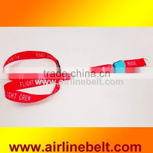 Top Classice Airline Airplane Aircraft Seatbelt Buckle Microsoft Lanyard thumbnail-1