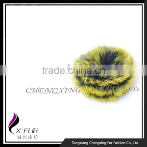 CX-A-54A Wholesale Promotional Gift Key Chain Rabbit Fur Mobile Phone Accessories thumbnail-1