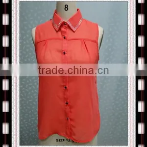 Fashion 2015 Models Blouse Lady Top New Style Clothes Women thumbnail-1