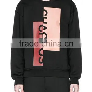 Irregular Print Pattern Casual Thicken Fleece Sweater Oversized Sweatshirt thumbnail-1