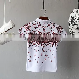 Zm35667a New Style Summer Printed Tops Boys Dress Shirts thumbnail-2