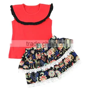 Hot Selling 100% Cotton Giggle Moon Remake Outfits Clothes for Kids Boutique Outfits thumbnail-1