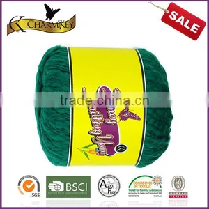 Charmkey High Quanlity Natural Hand Knitting Yarn 100% Cotton Yarn Textured Yarn thumbnail-2